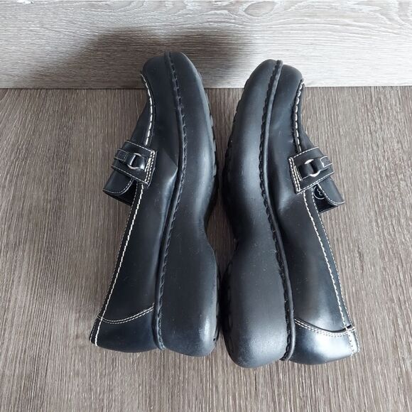 Lower East Side Vintage Black Platform Loafer Size 8 - Picture 8 of 11